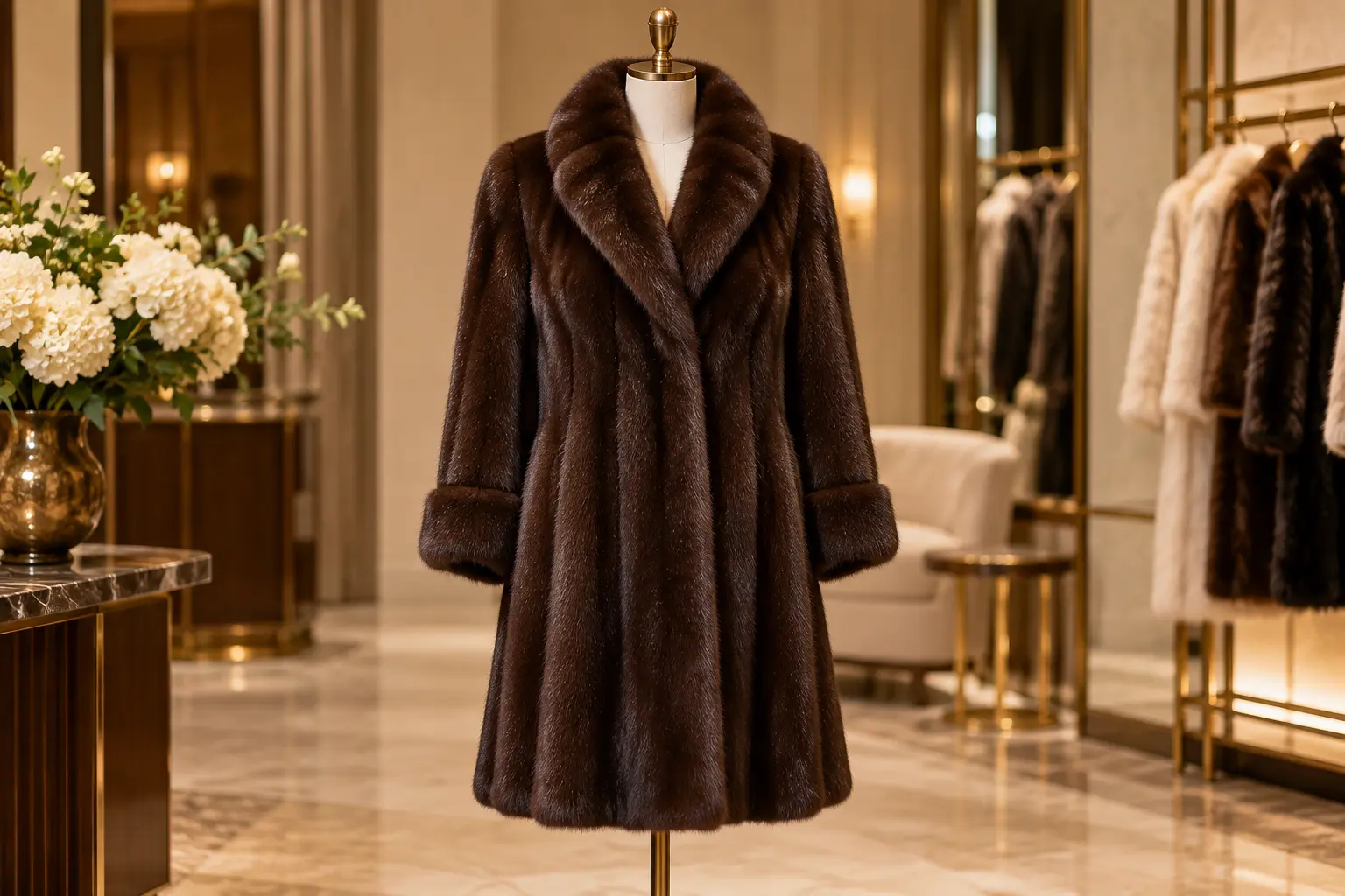 Mink Fur Coats — Antalya